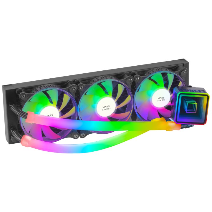 Ref. Líq. CPU Mars Gaming 650W ARGB Negra (MLULTRA360)