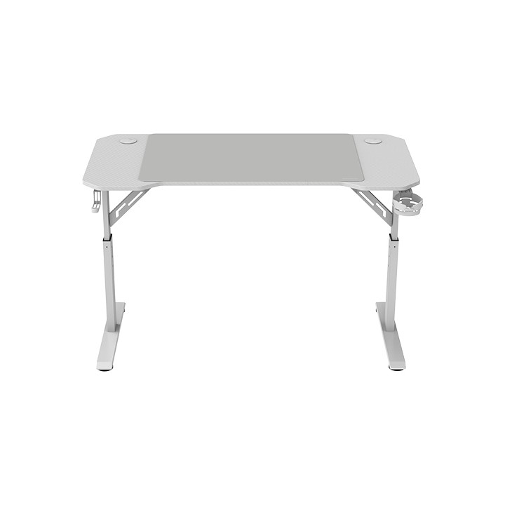 Mesa Mars Gaming 120x60cm Máx 100Kg Blanca(MGDERGO120W)
