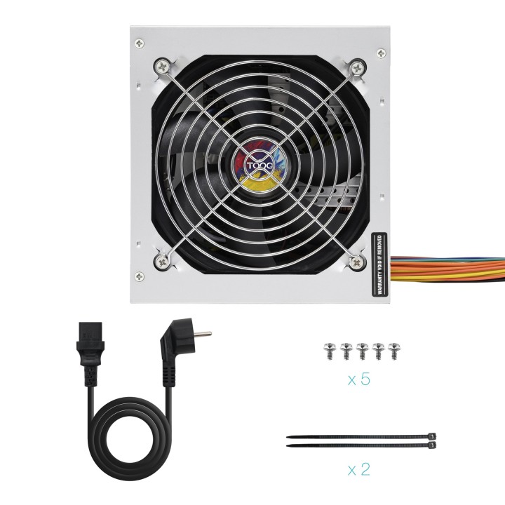 Fuente TooQ ATX 550W 12cm (TQAPOLO-550SP)