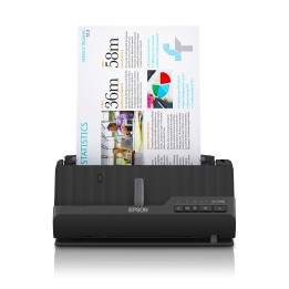 Escáner Epson DS-C320W A4 ADF USB Negro (B11B270401)