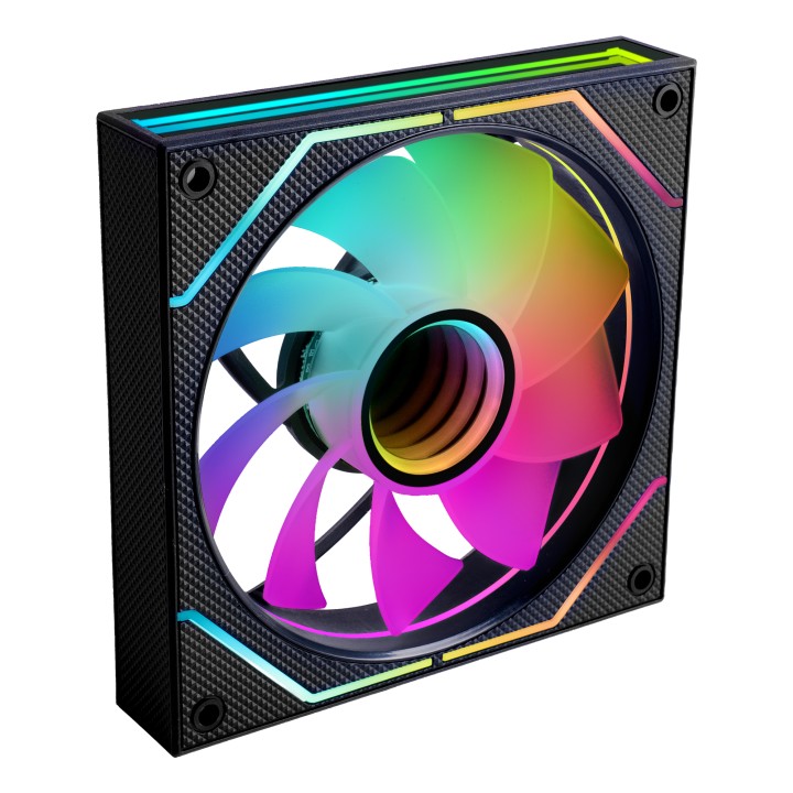 Ventilador Mars Gaming ARGB Kit 2 Negro (MF3DPROX2R)