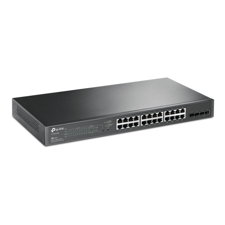 Switch TP-Link 24xRJ45 4xSFP PoE+ 1U Negro (TL-SG2428P)
