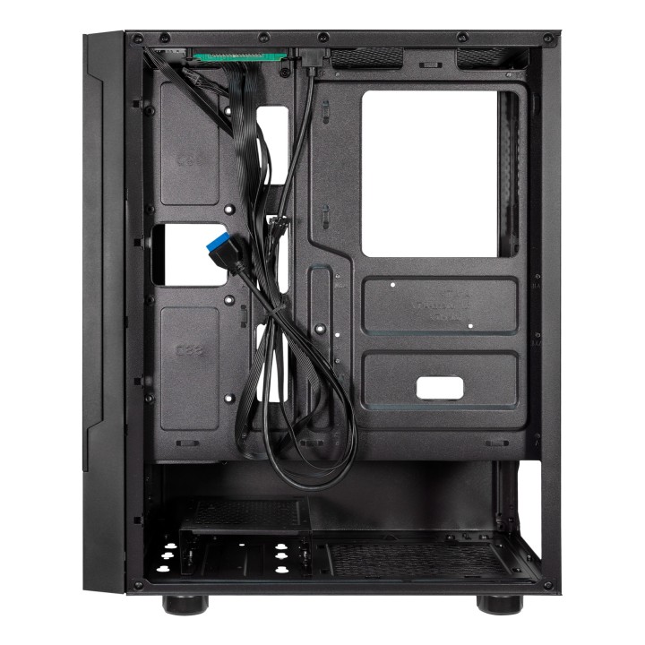 Caja UNYKA Aero C35 500W ATX ITX mATX Negra (UK52135)