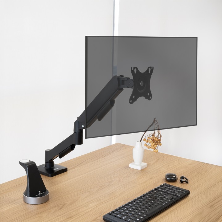 Soporte Mesa TooQ 17"-32" Incli/Gira/Rota (DB1733TNR-B)