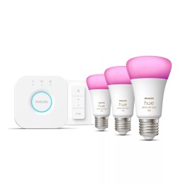 Bombilla Philips Hue LED E27 806L 75W Kit 3 (9290024688