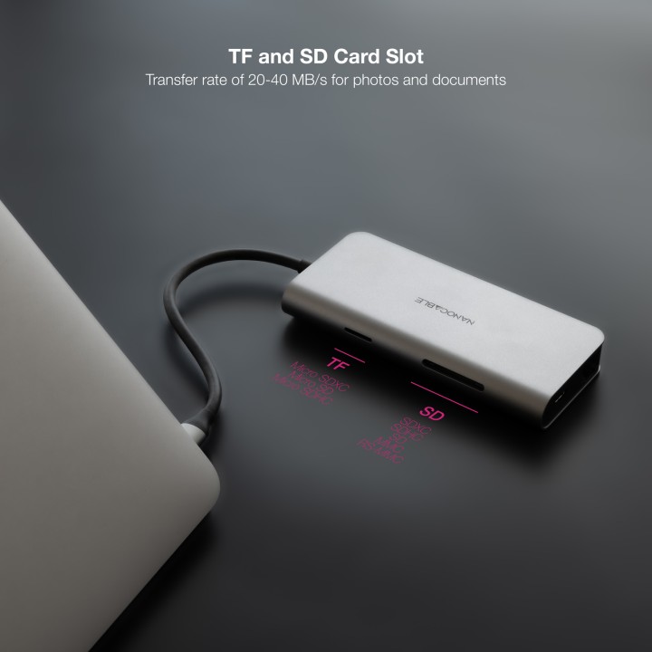 Docking Nanocable USB-C a USB-A/HDMI/USB-C (10.16.4609)
