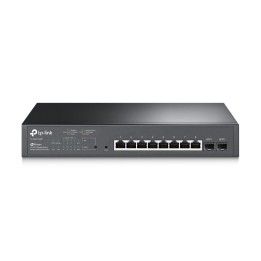 Switch TP-Link 8xRJ45 2xSFP PoE+ 1U Negro (TL-SG2210MP)