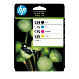Tinta HP 934/935 Pack Negro/Color 10ml/4.5ml (6ZC72AE)