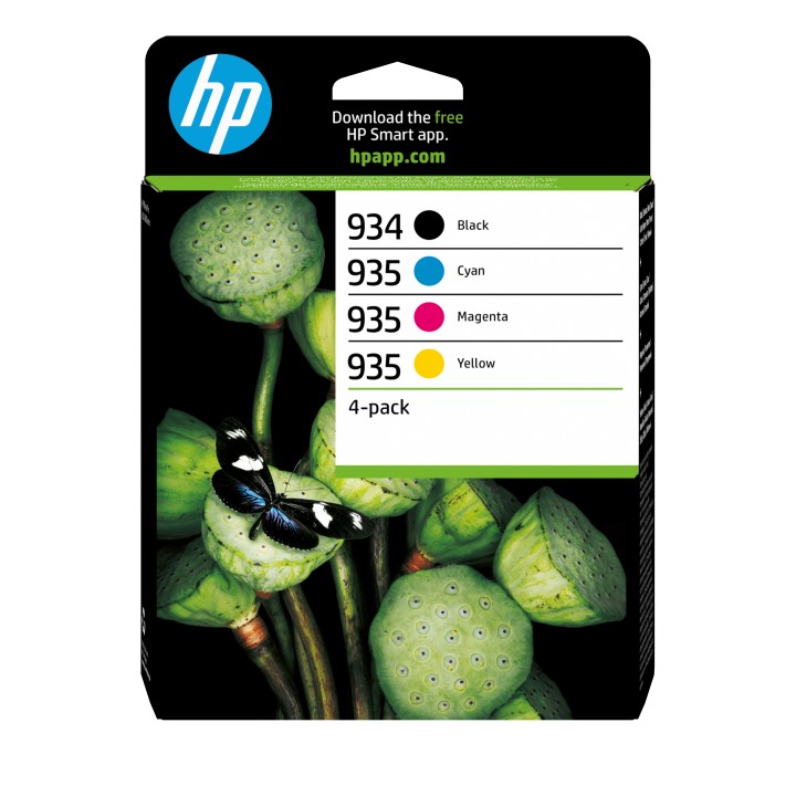 Tinta HP 934/935 Pack Negro/Color 10ml/4.5ml (6ZC72AE)