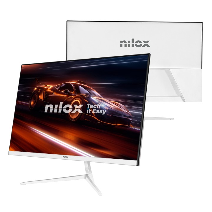 Monitor NILOX 24" IPS FHD 200Hz Blanco (NXM24FHD2001)