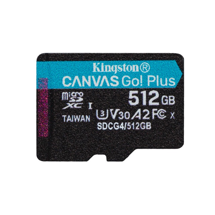 Kingston Micro SDXC 512Gb + Adaptador SD (SDCG4/512GB)
