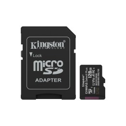 Kingston Micro SDXC 128Gb + Adaptador SD (SDCS3/128GB)