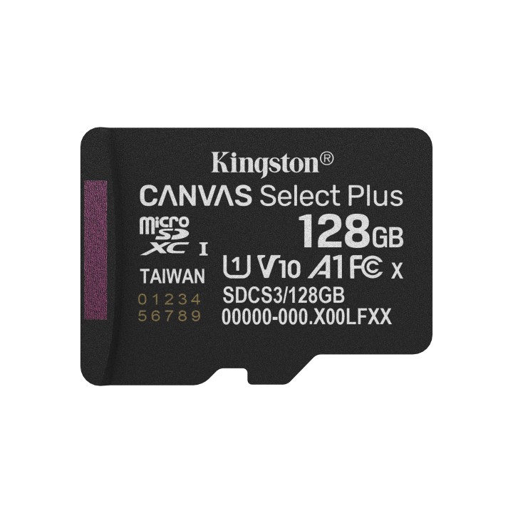 Kingston Micro SDXC 128Gb + Adaptador SD (SDCS3/128GB)