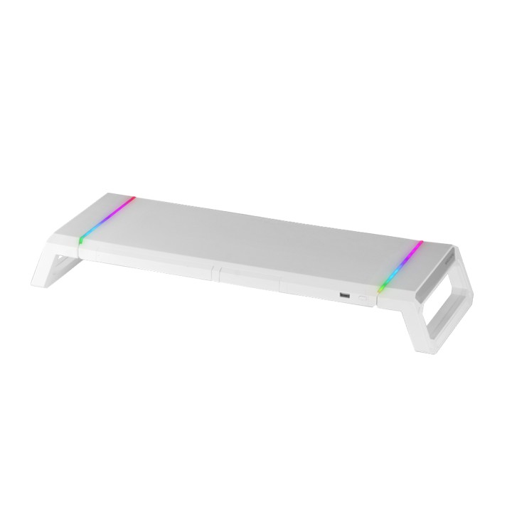 Soporte Sobremesa Mars Gaming Monitor Blanco (MGSONEW)