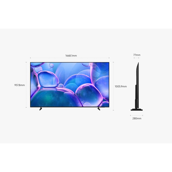 TV Samsung U7025F 75" Crystal 4K UHD (TU75U7025FKXXC)