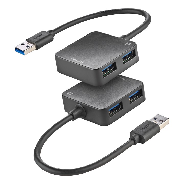 Hub NGS Tiny 4xUSB-A 3.0 Negro (IHUB3.0TINY)