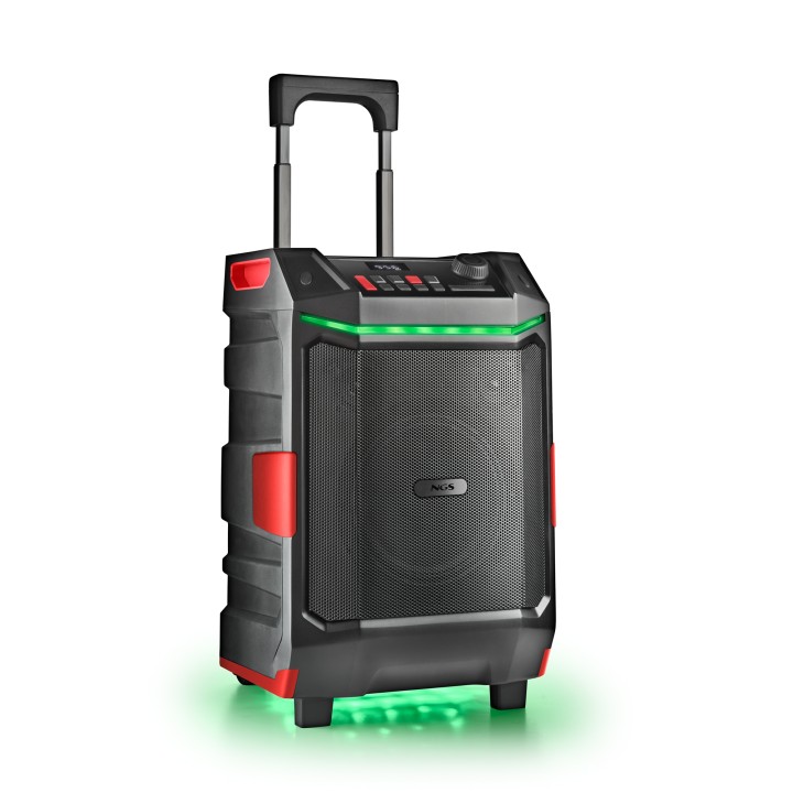Altavoz Portátil NGS 300W BT/USB/AUX Negro (WILDBASH)
