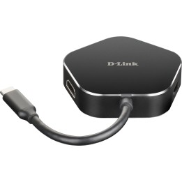 Hub D-Link USB-C a HDMI USB-C 3xUSB 3.0 (DUB-M420)