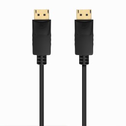 Cable AISENS DP 1.2/M a DP 1.2/M 0.5m Negro (A124-0737)