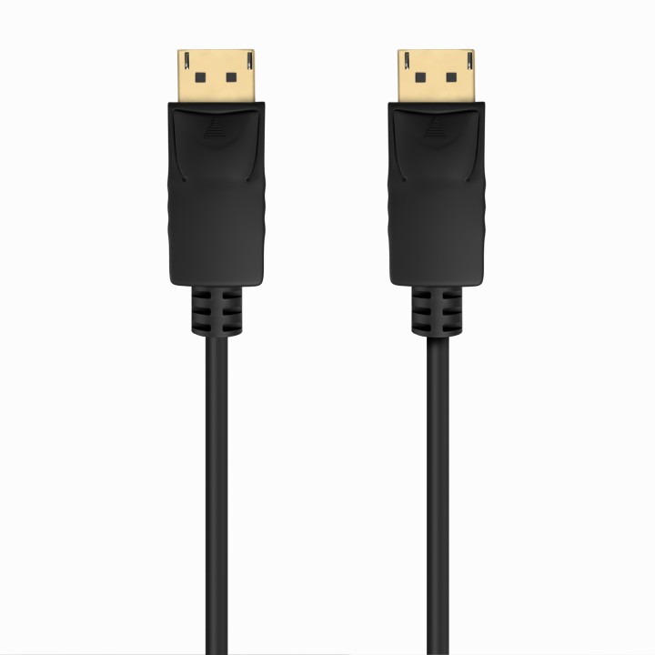 Cable AISENS DP 1.2/M a DP 1.2/M 0.5m Negro (A124-0737)