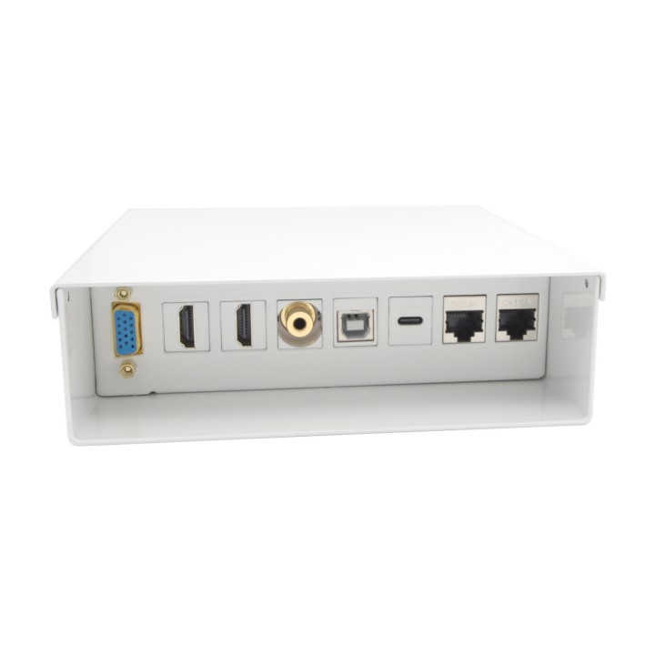 Caja Conexiones AISENS VGA HDMI USB-C RJ45 (A127-0720)