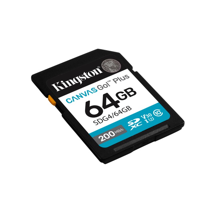 Kingston SDXC Canvas Go Plus 64Gb Gen4 (SDG4/64GB)