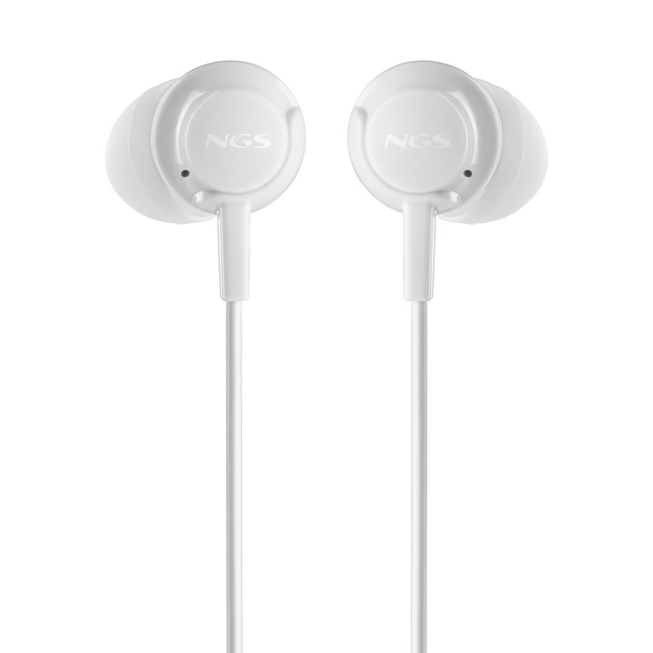 Auriculares NGS Intraural USB-C Blanco (CROSSSTEPWHITE)