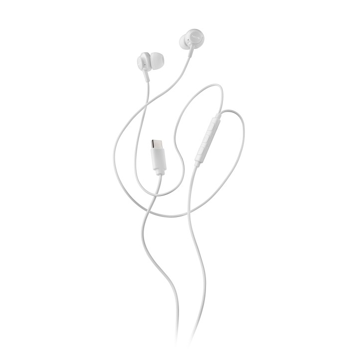 Auriculares NGS Intraural USB-C Blanco (CROSSSTEPWHITE)
