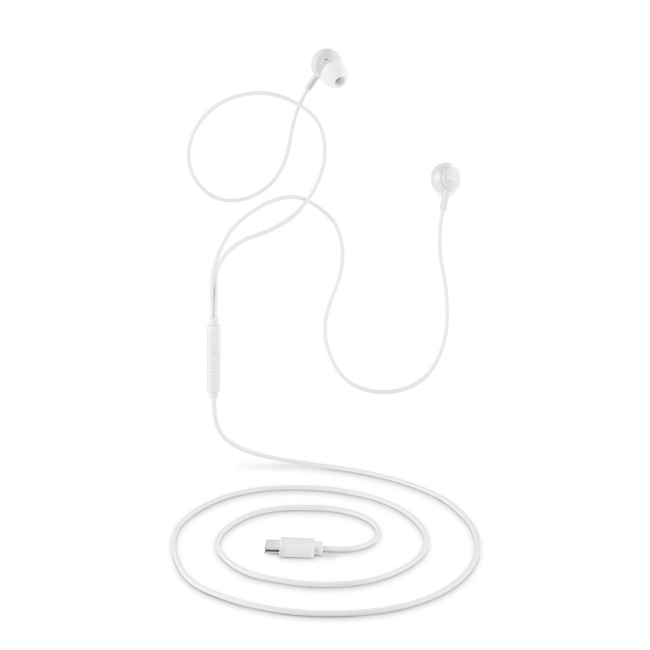 Auriculares NGS Intraural USB-C Blanco (CROSSSTEPWHITE)