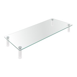 Soporte Elevador TooQ Monitor/Portátil Vidrio (TQMR061)