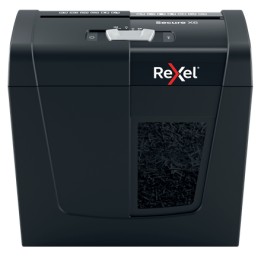Destructora Rexel Secure X6 P-4 10L Negra (2020122EU)