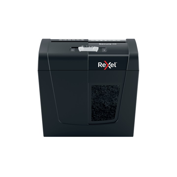Destructora Rexel Secure X6 P-4 10L Negra (2020122EU)