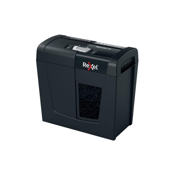 Destructora Rexel Secure X6 P-4 10L Negra (2020122EU)