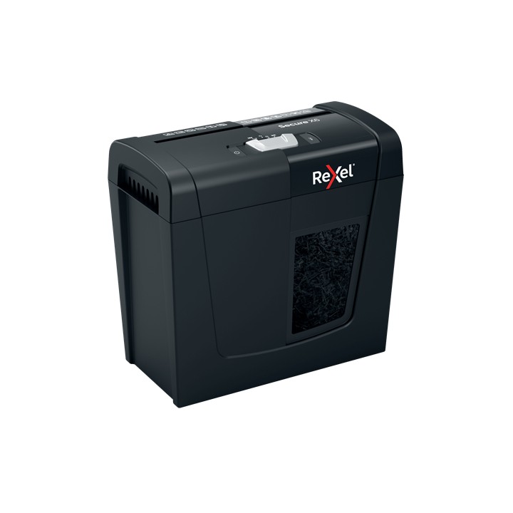 Destructora Rexel Secure X6 P-4 10L Negra (2020122EU)