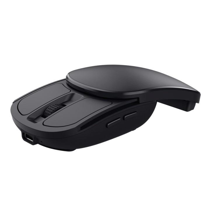 Ratón Trust Zylo Plegable RF 2400dpi Negro (25733)