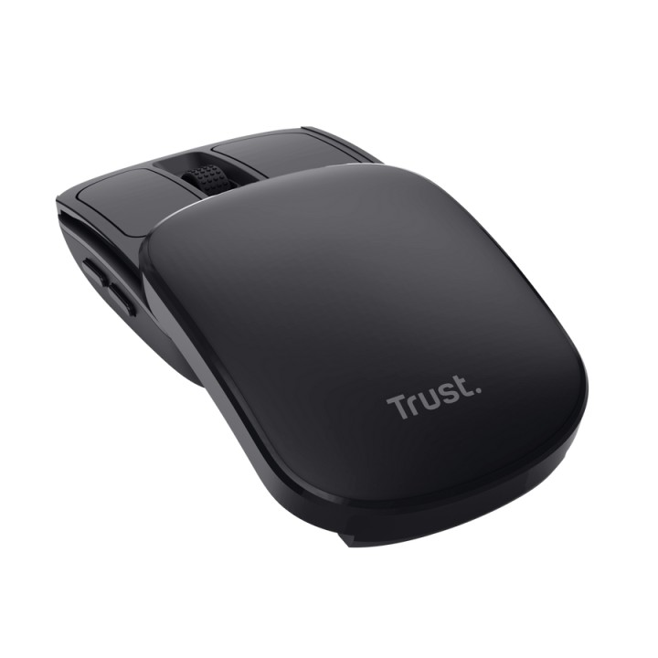 Ratón Trust Zylo Plegable RF 2400dpi Negro (25733)