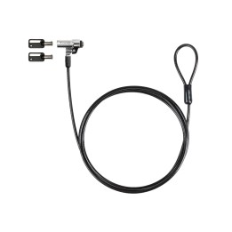 Cable de Seguridad TooQ Llave 1.5m Gris (TQCLKC0045-G)