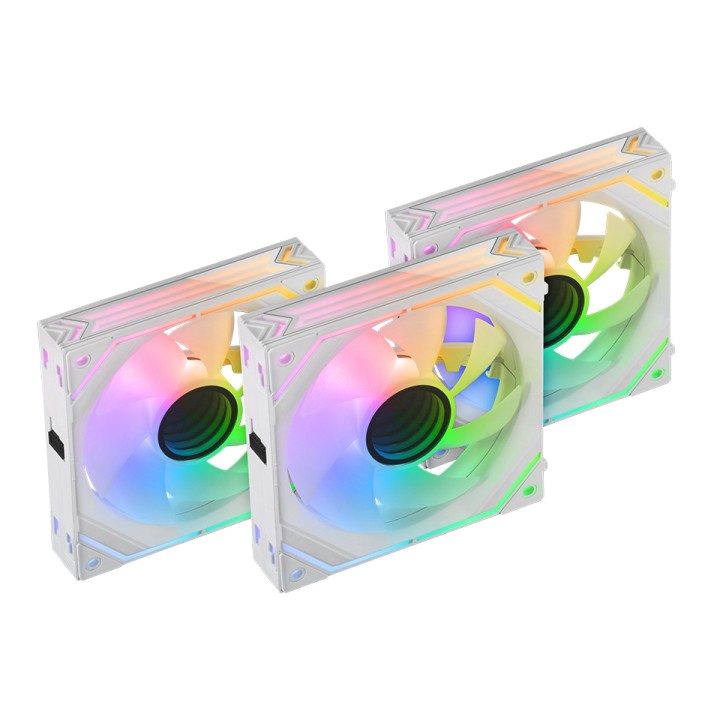 Ventilador Mars Gaming ARGB 3x120mm (MFLINKFINITYKITW)