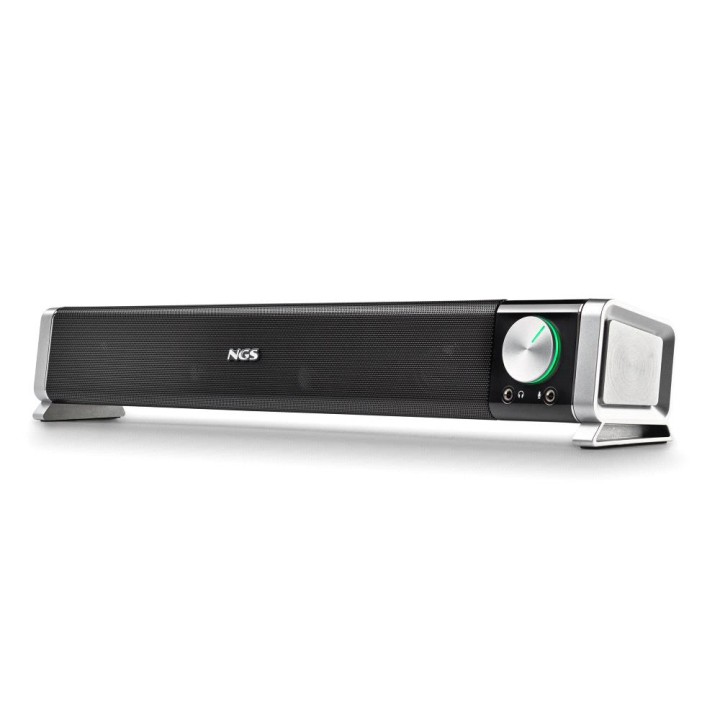 Barra de Sonido NGS 2.0 20W Bluetooth Negra (SB500-BT)