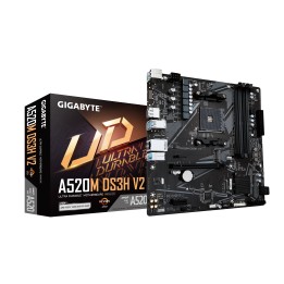 GIGABYTE A520M DS3H V2:(AM4) 4DDR4 HDMI DVI-D DP mATX