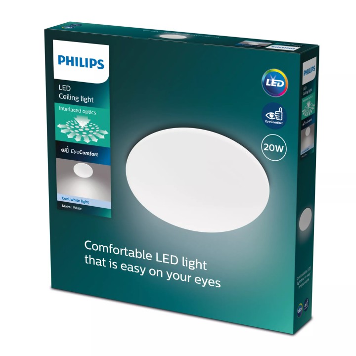 Plafón Philips Moire CL200 LED 20W 2300L (915005774211)