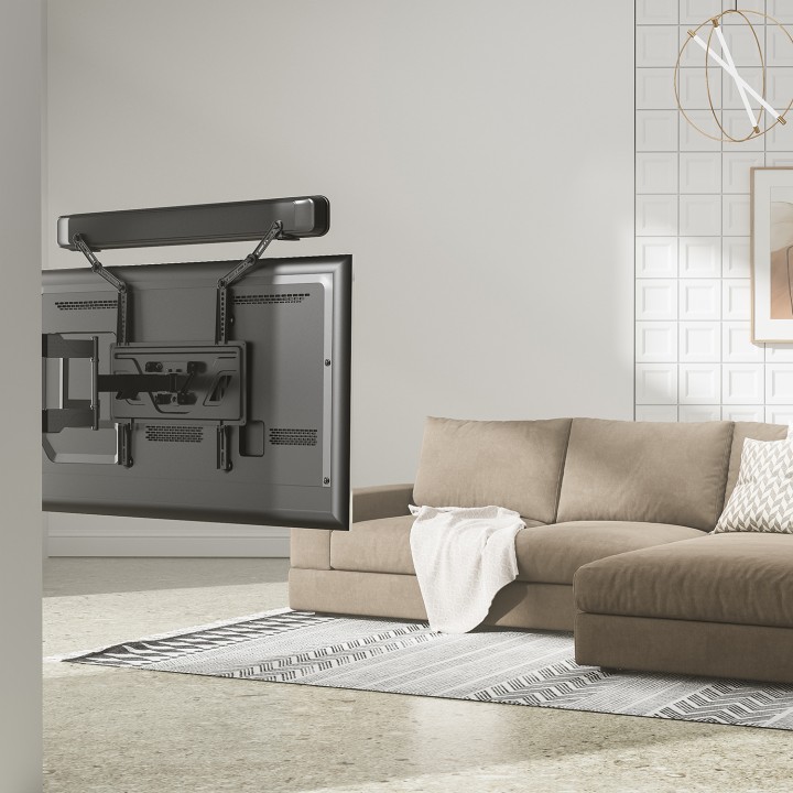 Soporte AISENS para Barra de Sonido Negro (SPK04U-377)