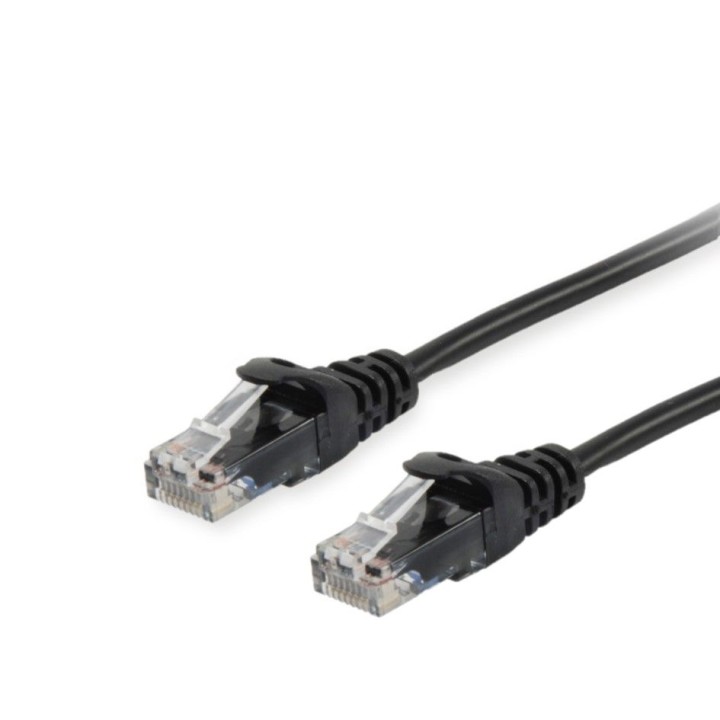 Cable EQUIP RJ45 Cat.6 U/UTP 20m Negro (EQ625459)