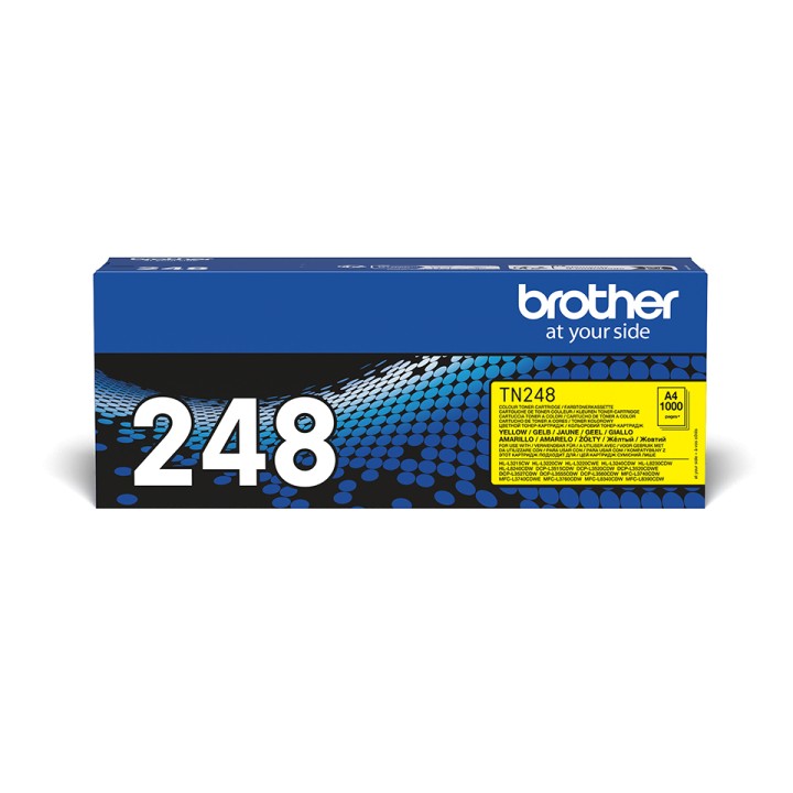 Toner BROTHER Amarillo 1000 páginas (TN248Y)