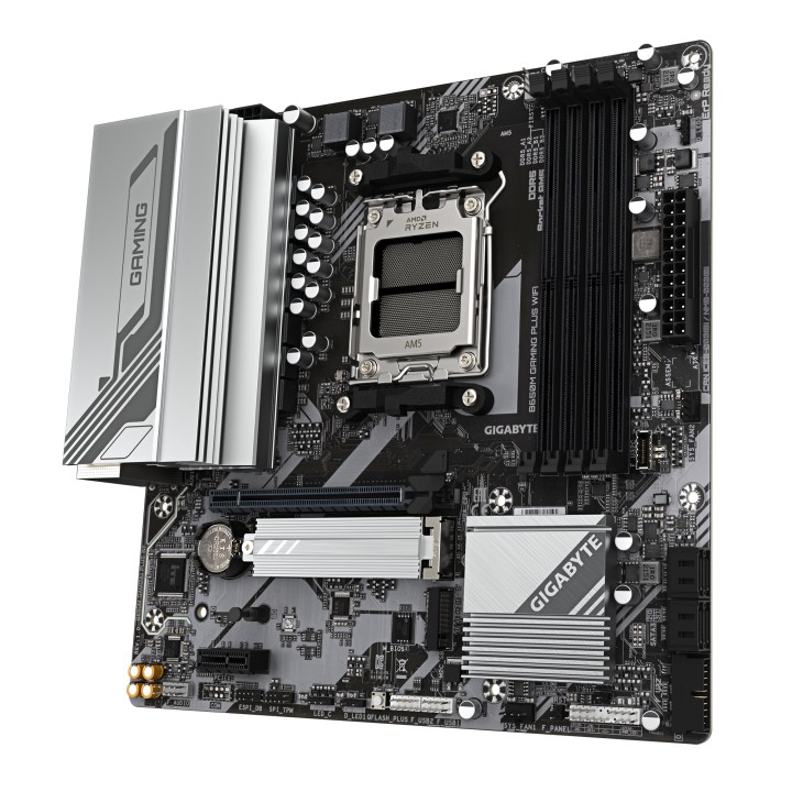 GIGABYTE B650M GAMING PLUS WIFI: (AM5) 4DDR5 HDMI mATX