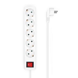 Regleta AISENS 5xSchuko Interruptor Blanca (A154-0651)