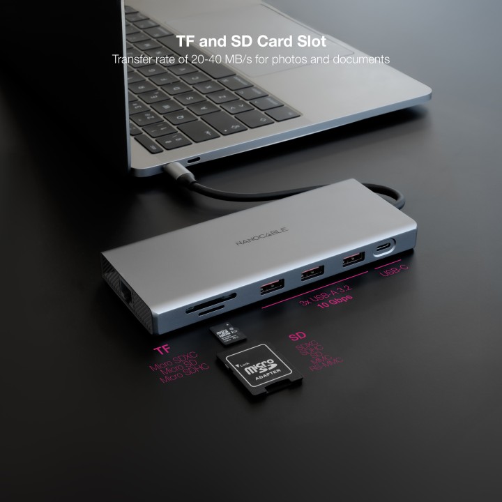 Docking Nanocable 12en1 Usb Tipo-C (10.16.4612)
