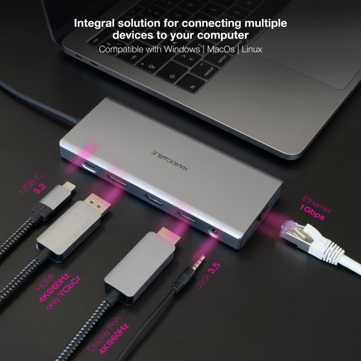 Docking Nanocable 12en1 Usb Tipo-C (10.16.4612)