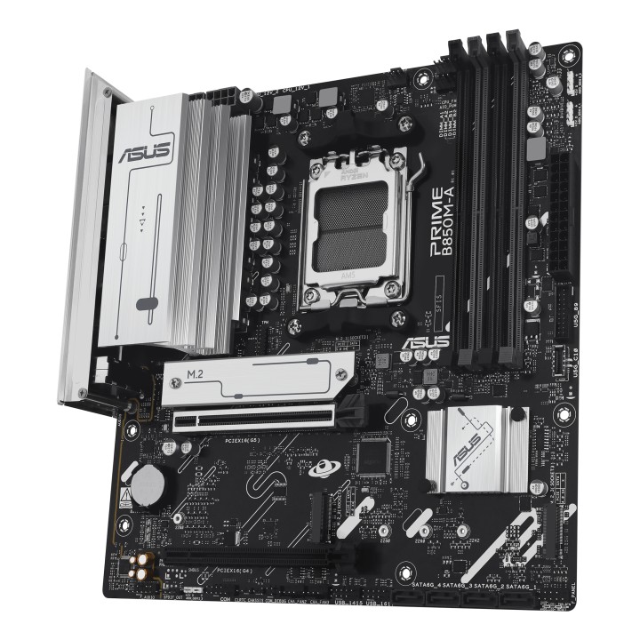 ASUS PRIME B850M-A-CSM: (AM5) 4DDR5 DP HDMI RJ45 mATX