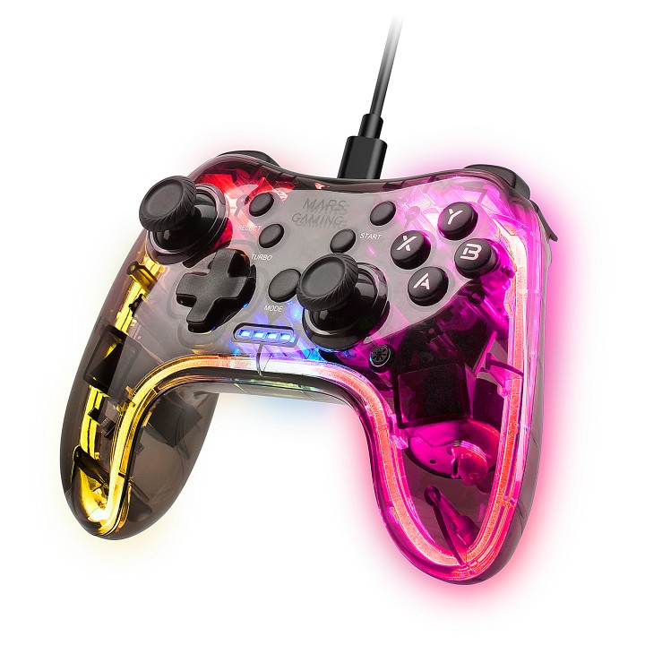 GamePad Mars Gaming USB-A/USB-C RGB (MGPC)